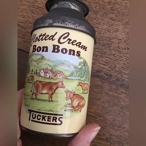 Vintage Tuckers Clotted Cream Milk Churn Tin - Picture 4 of 5